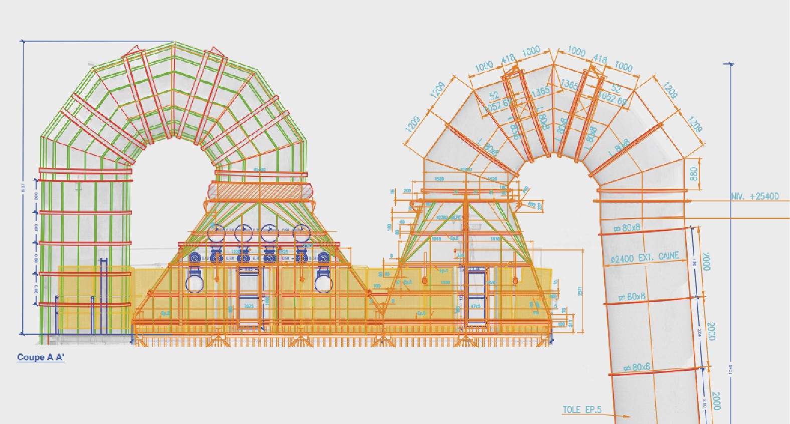 plan-industriel-infrastructure-autocad