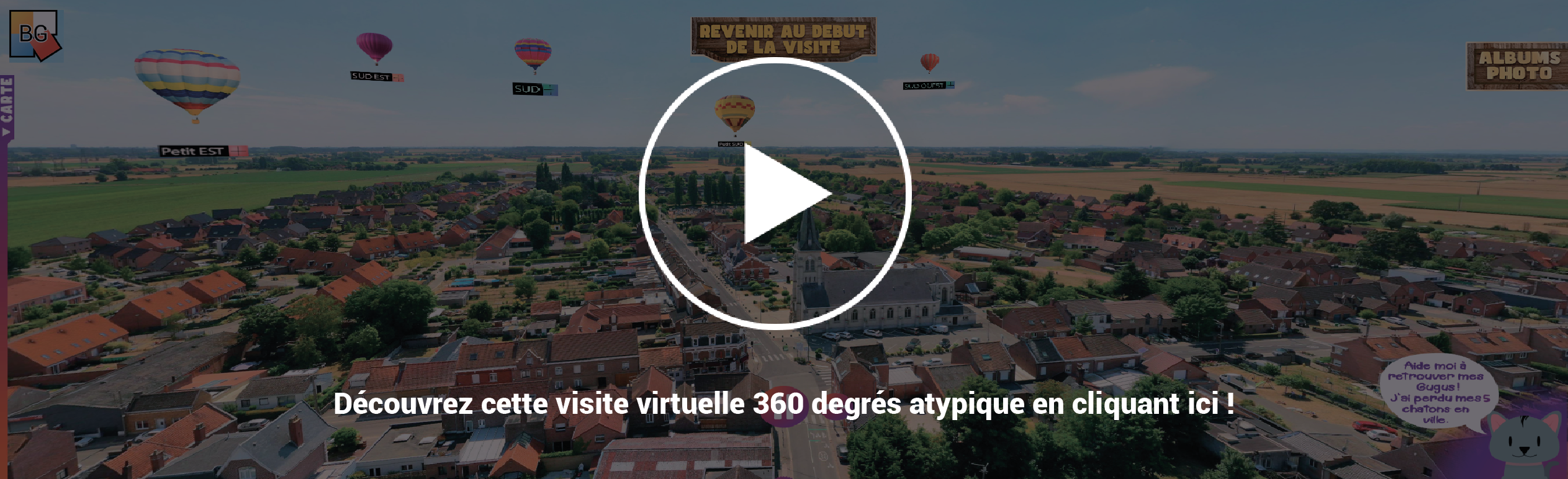 Visite virtuelle aérienne Bois Grenier