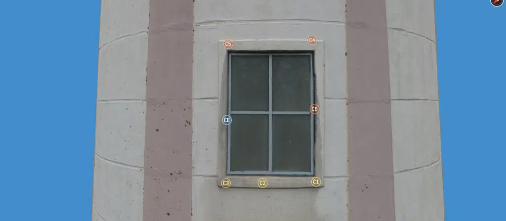 Nira mapping désordres sur modèle 3d