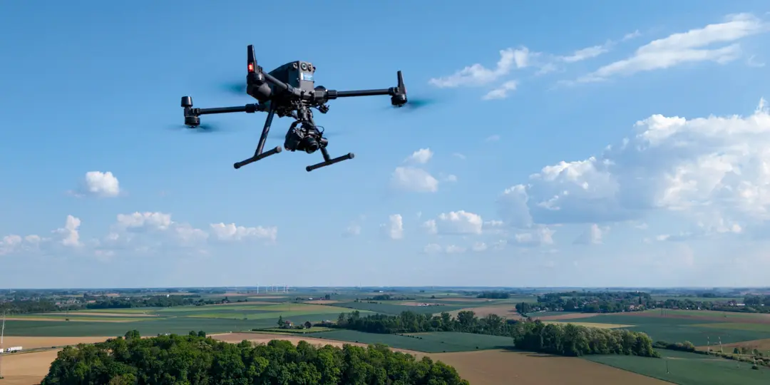 Relevé photogrammétrique par drone aérien